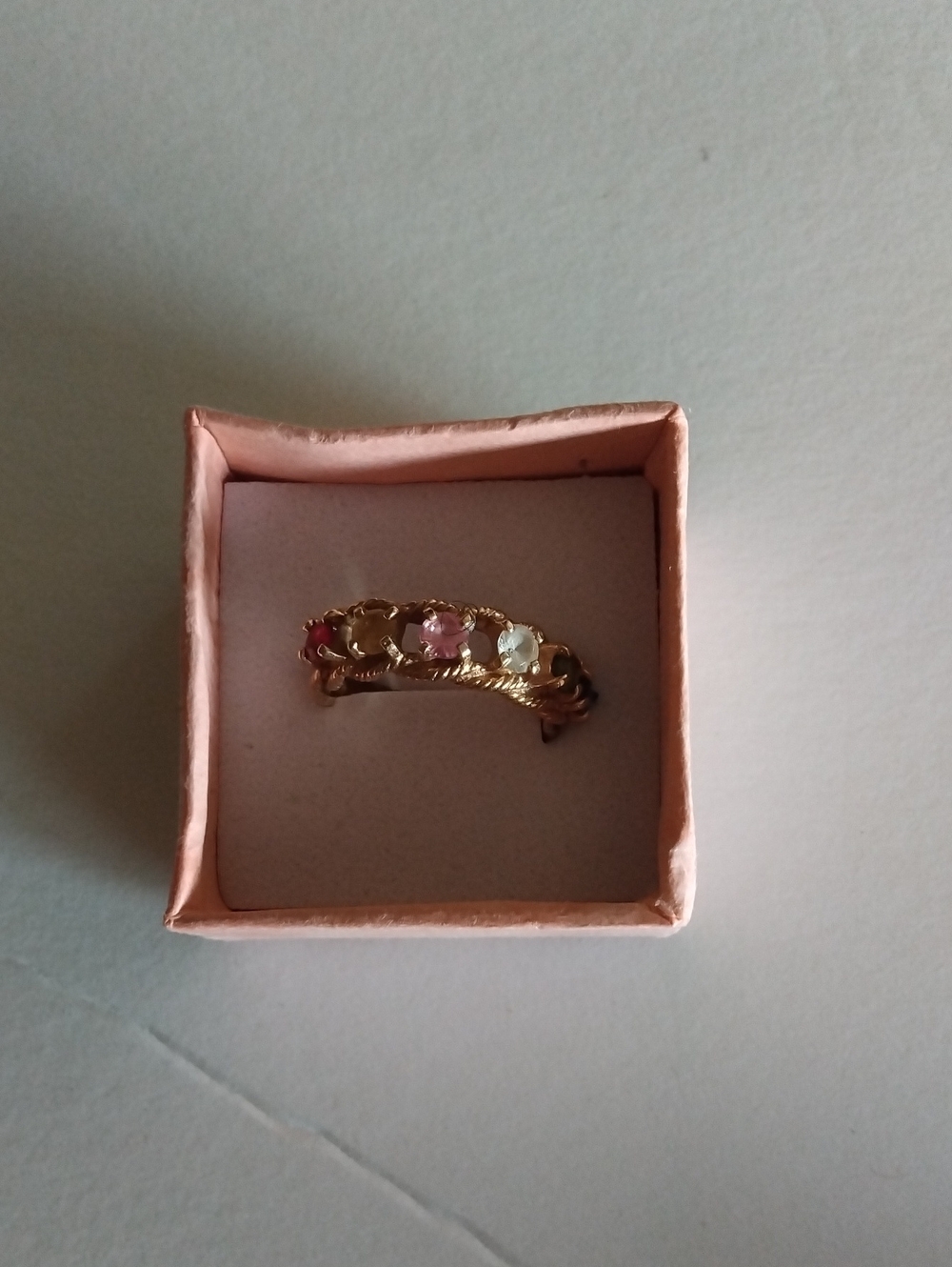 Multi Color Band Ring